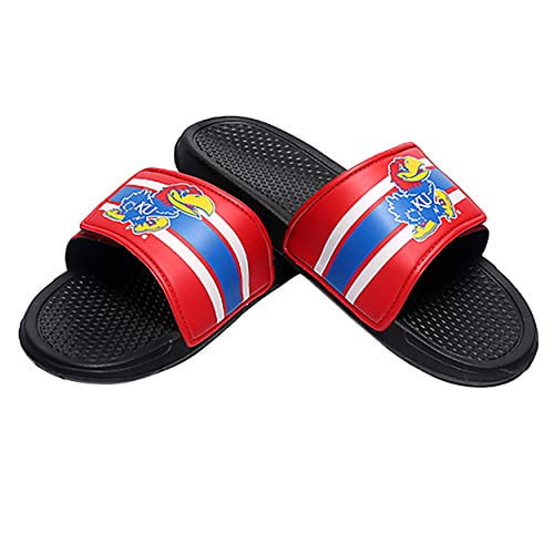 FOCO NCAA Mens Legacy Stripe Sport Slide